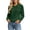 Army Green, variant on Women Collar V-Neck Sweater Knit Long Sleeve Asymmetrical Lapel Relaxed Fitting Soft Cozy Knitwear Pullover Tops for Office Fall Winter Casual Wear Sky Blue XXL