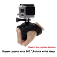 thumbnail image 3 of Methold Correa de cámara deportiva ABS desmontable reutilizable guante giratorio de 360 ​​grados estilo ciclismo buceo accesorios de montaje Accesorios para fotos, 3 of 6