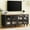 Black+Natural#2B, variant on TV Stands With Storage ON-TREND Cream Style TV Stand with Arched Doors & 2 Drawers for TVs up to 75", Minimalist Media Console with Rebound Device, Entertainment Center with 5 Iron Round Legs for Liv