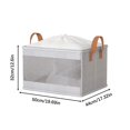 thumbnail image 4 of Birdeem Large Capacity Clothing Storage Box, Balcony, Quilt, Wardrobe, Household Sorting Box, Dormitory Bundle Mouth, Portable Storage Basket, 4 of 10