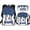 Navy, variant on Backpack for School Cartoon Print 3 Piece Backpack Set School Bag with Lunch Tote and Pencil Case Pink One Size