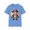 Carolina Blue, variant on Panda Shirt, T Shirt with Panda, Animal Shirt, Tee Shirt with Animals