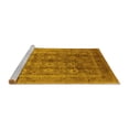 thumbnail image 2 of Ahgly Company Machine Washable Indoor Rectangle Oriental Yellow Traditional Area Rugs, 8' x 10', 2 of 4