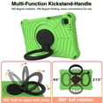 thumbnail image 4 of Allytech Galaxy Tab A7 Lite 8.7 Case 2021 SM-T220 T225, Soft EVA  Case for Kids Rotating Stand Handle Heavy Duty Protective Shockproof Kids Friendly Case Cover for Samsung Galaxy A7 Lite 8.7"-Green, 4 of 7