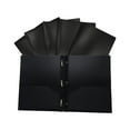 Plastic Folders with Pockets (Assorted Colors), Durable Heavy Duty File