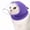 Purple, variant on Colenumone Cat Muzzle for Grooming, Breathable Mesh Cat Head Cover to Prevent Biting and Chewing, Adjustable See-Through Mask for Nail Trimming, Bathing, and Vet Visits