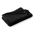 thumbnail image 4 of Mainstays Performance 6-Piece Towel set, Textured Rich Black, 4 of 7