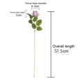thumbnail image 6 of Ruanlalo Two Branches,2Pcs Artificial Rose No Watering Non-fading No-withering Multiple Layer Petals Simulation Rose Flower DIY Wedding Bouquet Decor Home Supplies, 6 of 6