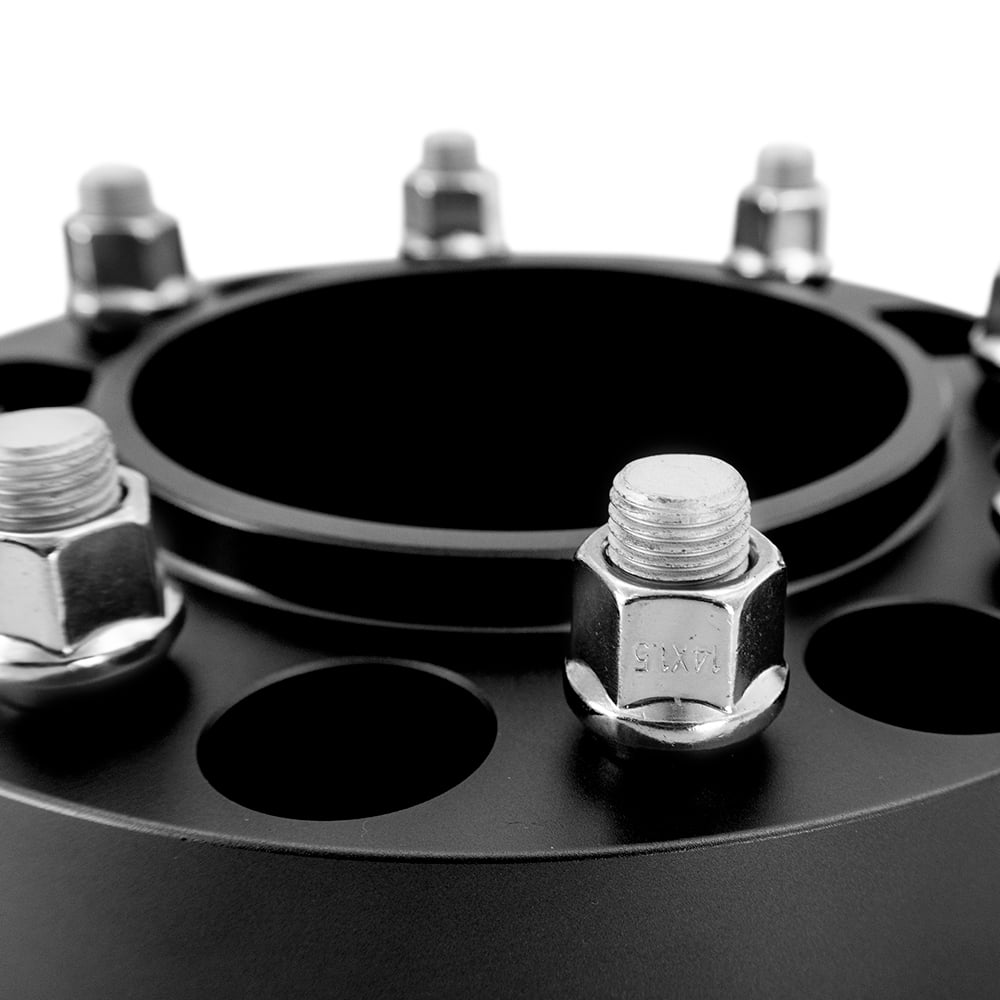 Borne Off-Road Wheel Spacers  6X139.7  78.1mm Center Bore  M14 X 1.5  1.00" Thick  Black