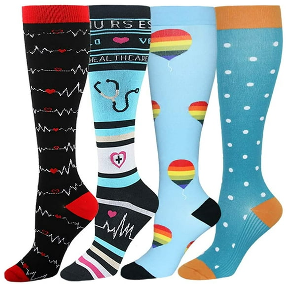 JEW pour Femmes & Hommes - 4 Paires Idéales pour Course, Sport, Infirmière, Voyage, Dème