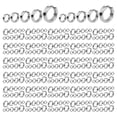 thumbnail image 1 of 500Pcs Stainless Steel Fishing Split Rings,Fishing Heavy Duty Lure RingsXL4617, 1 of 6