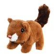 thumbnail image 3 of Almencla Interactive Electronic Squirrel Plush Toy Stuffed Animals Realistic Electronic Pet Toy for Holiday Gift Babies Boys and Girls Brown, 3 of 8