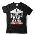thumbnail image 2 of First National Dad Bank Closed Shirt Funny Dad Joke Shirt Father's Day Funny Shirt Dad Bank Shirt (4X-Large Navy Blue), 2 of 6