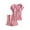 Watermelon Red, variant on yievot Women's Maternity Nursing Pajama Set Breastfeeding Sleepwear Set Short Sleeve Top & Shorts Pregnancy PJS