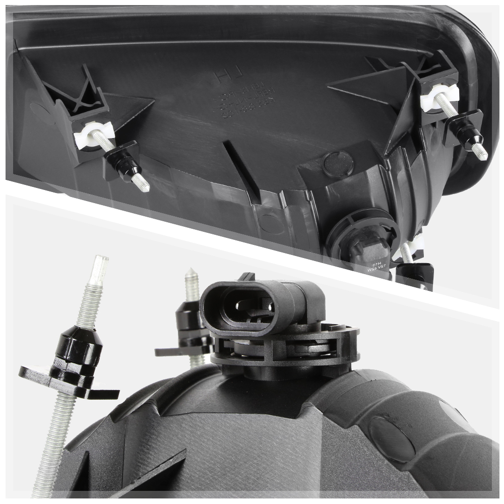 DNA Motoring For 04-06 Ford F150 Lincoln Mark LT Smoked Lens Fog Light Lamps Pair Replacement