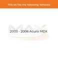 thumbnail image 2 of MAX Advanced Brakes - Brake Kit For 2003-2006 Acura MDX| Carbon Ceramic Brake Pad and Rotor Kit Front and Rear| Daily Driving Geomet Coated Brake Rotors, 2 of 9