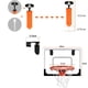 thumbnail image 2 of Mini canasta de baloncesto para niños y adultos para colgar en la puerta de la habitación., 2 of 6