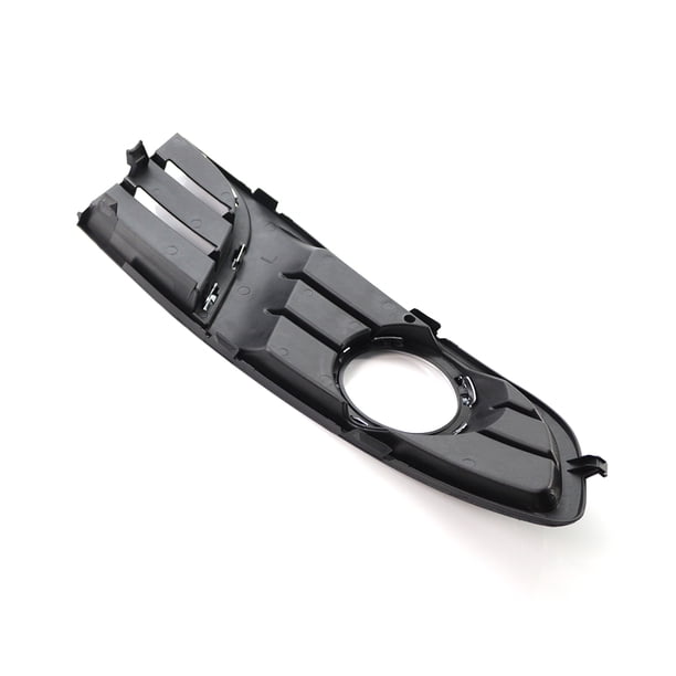 Riwesomey Piezas modificadas de rejilla antiniebla, cubiertas de rejillas de parachoques delantero de Color negro, reemplazo de modificación para Polo Vehículos, repuestos y accesorios Mis Links Riwesomey VI015424-02