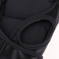 thumbnail image 4 of Guantes de boxeo de medio MMA Sparring Grappling Fight Punch Ultimate s Negro1 Cola Mitad dedo guantes de boxeo, 4 of 8