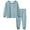 Light Blue, variant on REDARER Children's Knitted Pajama Comfortable Sleepwear for Cozy Nights Soft and Breathable Wear for Kids for All Seasons,Size:7-8 Years