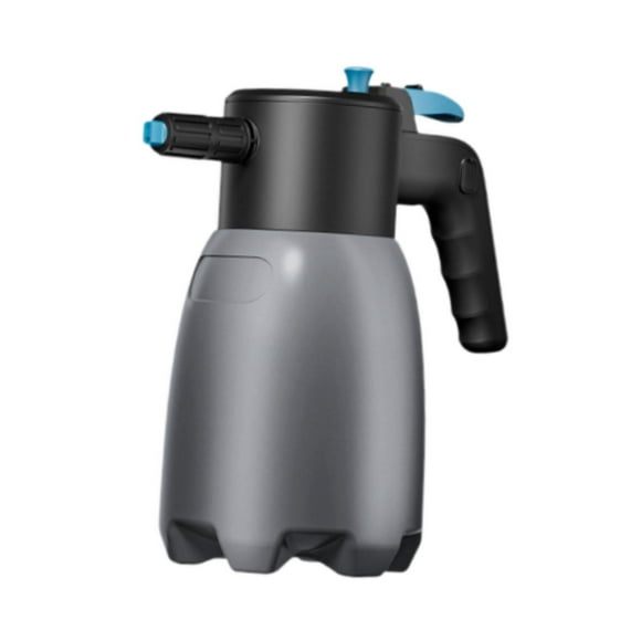 1700 ml de rociador de espuma eléctrica de automóvil mano de mano para ahorrar rociador de jabón líquido versátil para el jardín de césped ligero Gris
