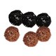 thumbnail image 5 of 6 Unids De Mimbre De Mimbre 6 Cm Rural Decoraciones Tienda Adornos Suministro Para DIY Jarrón Bowl Relleno Muestra Jardín Iluminación Dec café negro mezclado perfecl Bola de ratas de ratán natural, 5 of 7