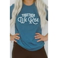 thumbnail image 3 of Together We Rise Inspirational Graphic Tee T-Shirt, 3 of 5