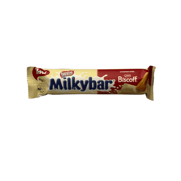 Nestle Milkybar Lotus Biscoff Chocolate Bar 44G