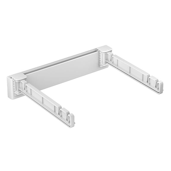 FUEENIRVA Rubbish Bag Stand White 1Set 9.6x7.7x2.0in