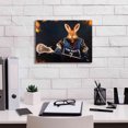 thumbnail image 3 of Epic Graffiti 'Game Face No. 2' by Lucia Heffernan, Canvas Wall Art, 16"x12", 3 of 7