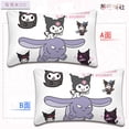 thumbnail image 1 of Sanrio Cartoon Cute Kuromi Hello Kitty Pillow Case Adult Children Home Student Dormitory Single Pillowcase Double-sided Pattern LUHAN, 1 of 6