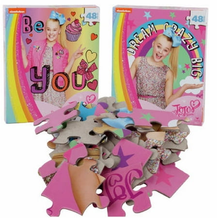 Download Jojo Siwa Dream Crazy Big 48pc Puzzle features Jojo with a ...