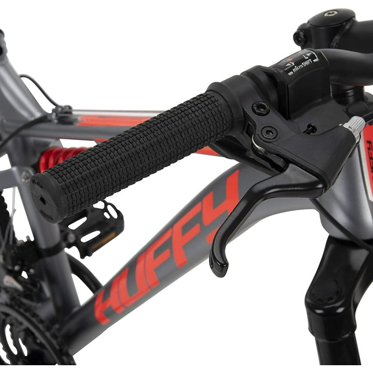 Huffy 24940 24 in. Marker Boys Dual Suspension Mountain Bike Gray