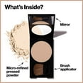 thumbnail image 3 of Face Powder by Revlon, PhotoReady Blurring Face Makeup, Longwear Medium- Full Coverage with Flawless Finish, Shine & Oil Free, Fragrance Free, 010 Fair Light, 0.30 Oz, 3 of 4