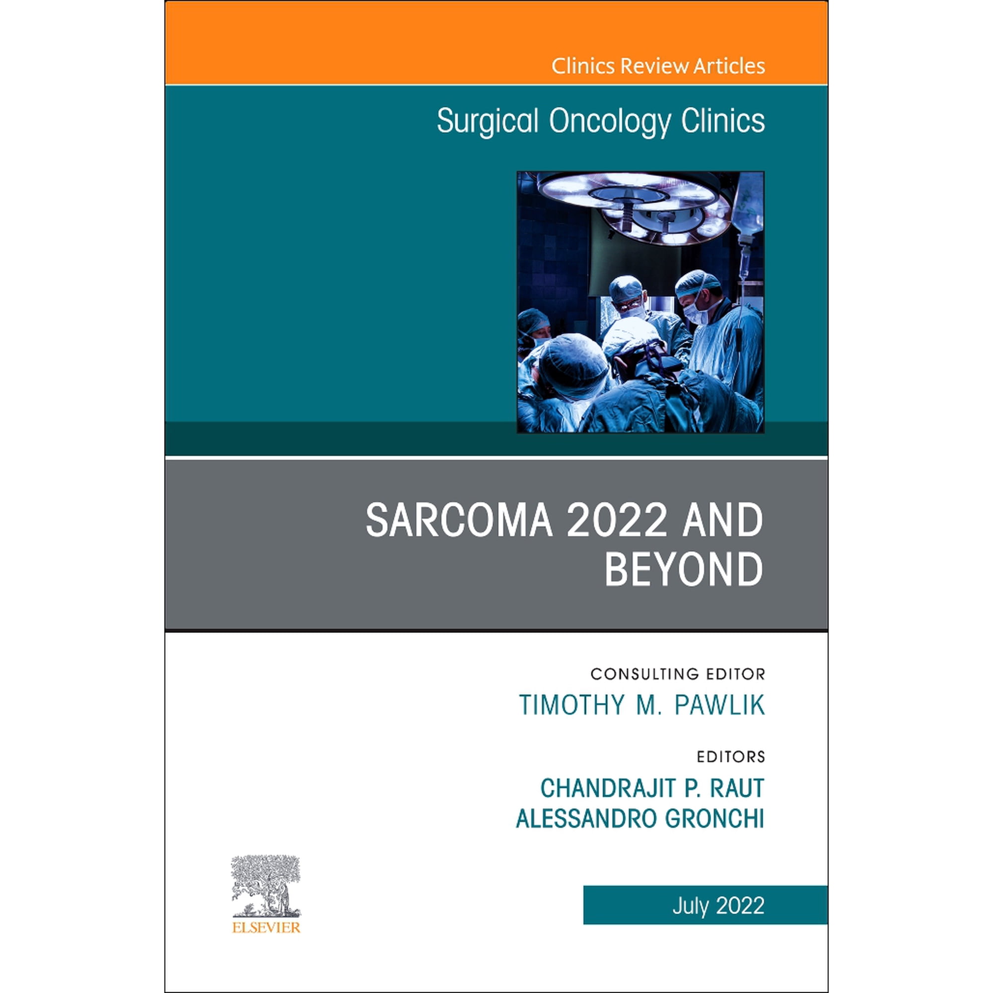 Clinics: Internal Medicine Sarcoma 2022 and Beyond, an Issue of Surgical Oncology Clinics of North America: Volume 31-3, Book 31, (Hardcover)