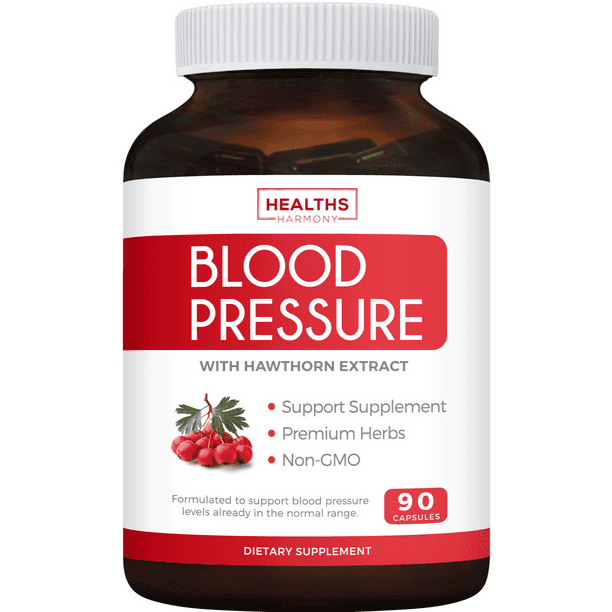 Healths Harmony Natural Blood Pressure Support Supplement - Support 