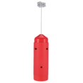 thumbnail image 4 of Handheld Egg Beater Handheld Stainless Steel Electric Milk Coffee Frother Red, 4 of 4