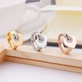 thumbnail image 4 of Anillo de acero inoxidable Sonducket en forma de corazón para mujer Oro rosa, 4 of 6