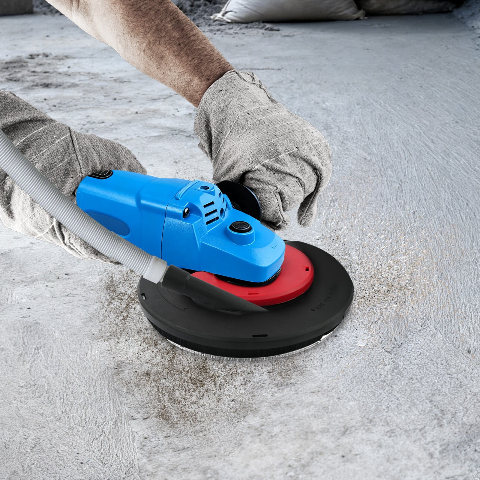 Dust Cover for Angle Grinder, 9 Inch Hand Angle Grinder Dust Cover, Grinding Dust Cover