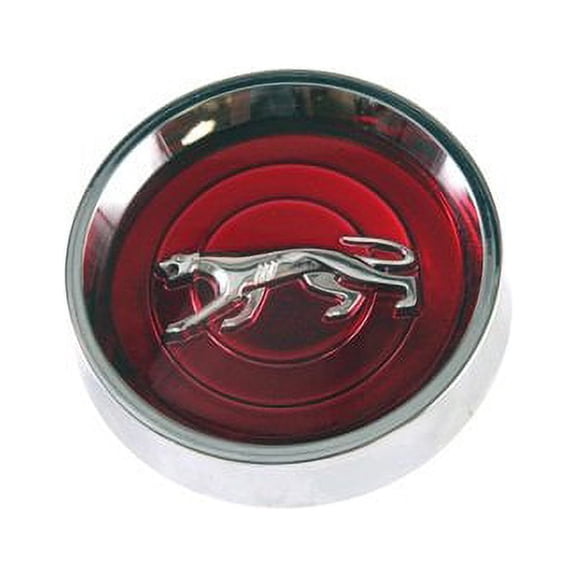 Scott Drake C9WY-1130-RED Magnum 500 Wheel Center Cap Set 2-1/8" Red