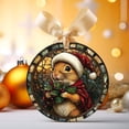 thumbnail image 2 of Mouse Custom Ornaments 2025, Mouse Ornament, Mouse Christmas Hanging Decor, Mouse Ornaments for Christmas Tree. Nb0RGt (Mouse 13), 2 of 4