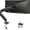 Black(Freelift Pro), variant on Dual Monitor Arm Desk Mount Fits Max 32 inch Screens, Holds 4.4 to 19.8lbs | Display VESA Mount, Adjustable Double Monitor Stand with Clamp/Grommet Base, 75x75/100x100mm VESA Bracket, White, Freelift