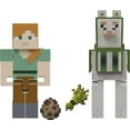 thumbnail image 1 of Minecraft Alex & Llama Action Figures & Accessories 2-Pack, 3.25-in Scale Toy Set, 1 of 6