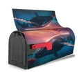 thumbnail image 3 of Yiaed Sunshine Ocean Whale Print Mailbox Covers, Magnetic Mailbox Cover, Mail Box Covers for Garden Outdoor Decor Box Covers-25.5x21 in, 3 of 8