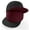 Black Burgundy, Burgundy Black, variant on Classic Blank Snapback Flat Bill Visor Hat Cap Adjustable Back - Black Khaki,Khaki Black