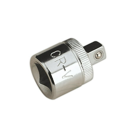 

Sealey S38F-14M Adaptor 3/8Sq Drive Female To 1/4Sq Drive Male