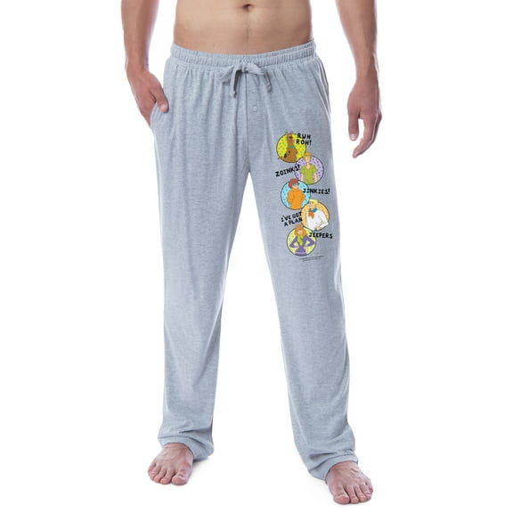 Scooby-Doo Mens' Scooby Shaggy Velma Fred Daphne Sleep Pajama Pants