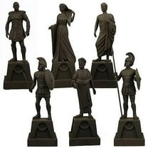 Clash Of The Titans Figurines Of Gods Prop Replica Set Of 6