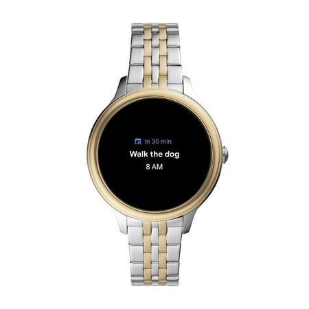 Fossil - Gen 5e Smartwatch 42mm Two-Tone Stainless Steel - Silver and Gold