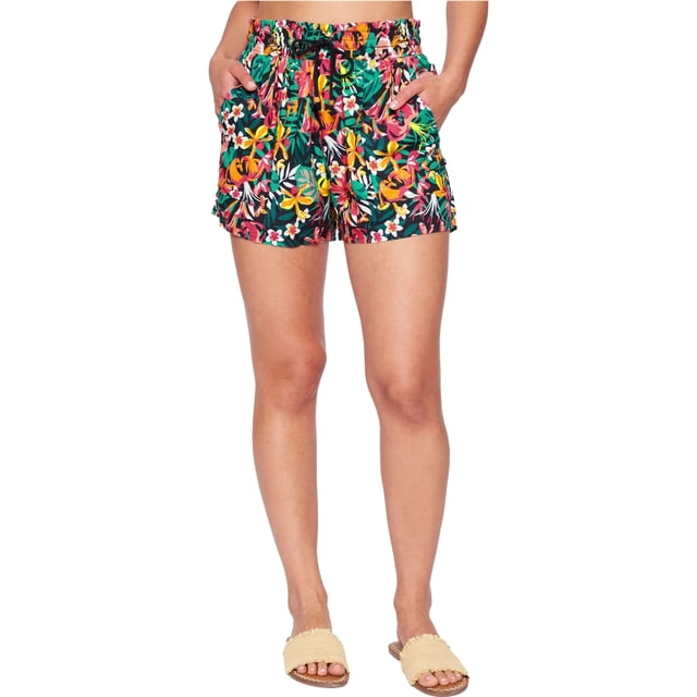 Shorts casuales para caminar Hurley Rio para mujer floralpop S